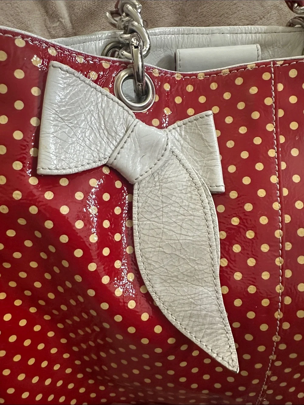 Roberta Gandolfi shiny red